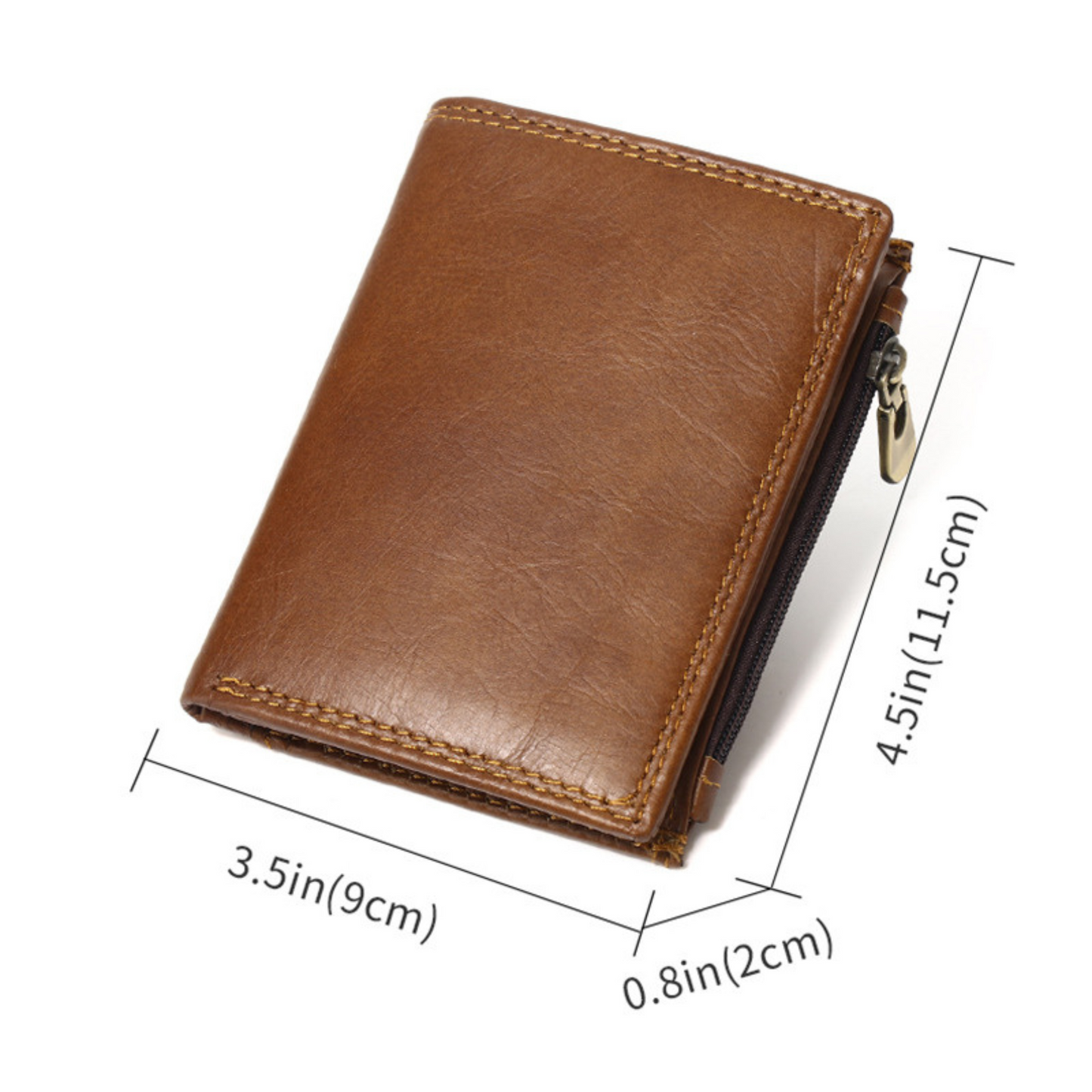 Trifold Apple AirTag Wallet for Men