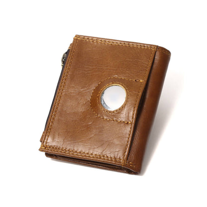 Trifold Apple AirTag Wallet for Men