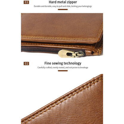 Trifold Apple AirTag Wallet for Men